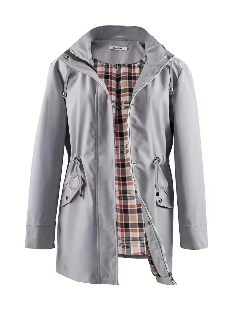 Übergangsjacke Damen | Parka Damen | Kapuze & Taillenzug für flexible Passform