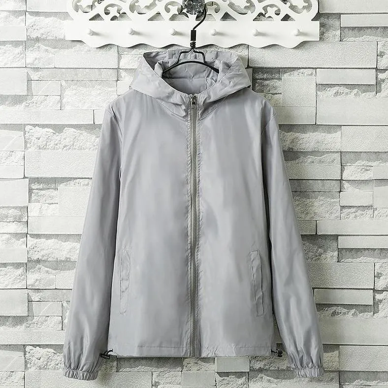 Übergangsjacke Damen | Regenjacke Damen | Kapuze & Kordelzug gegen Wind