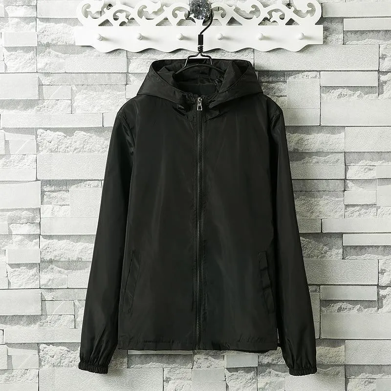 Übergangsjacke Damen | Regenjacke Damen | Kapuze & Kordelzug gegen Wind