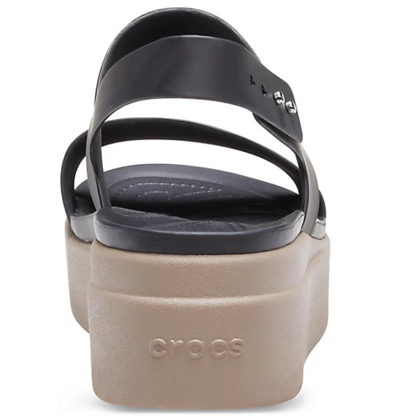 Crocs Damen Brooklyn Low Wedge – Schwarz