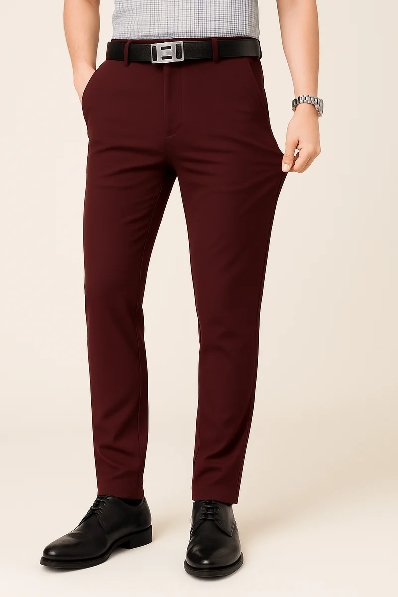 Anzughose Herren | Knitterarm & Gepflegter Fall