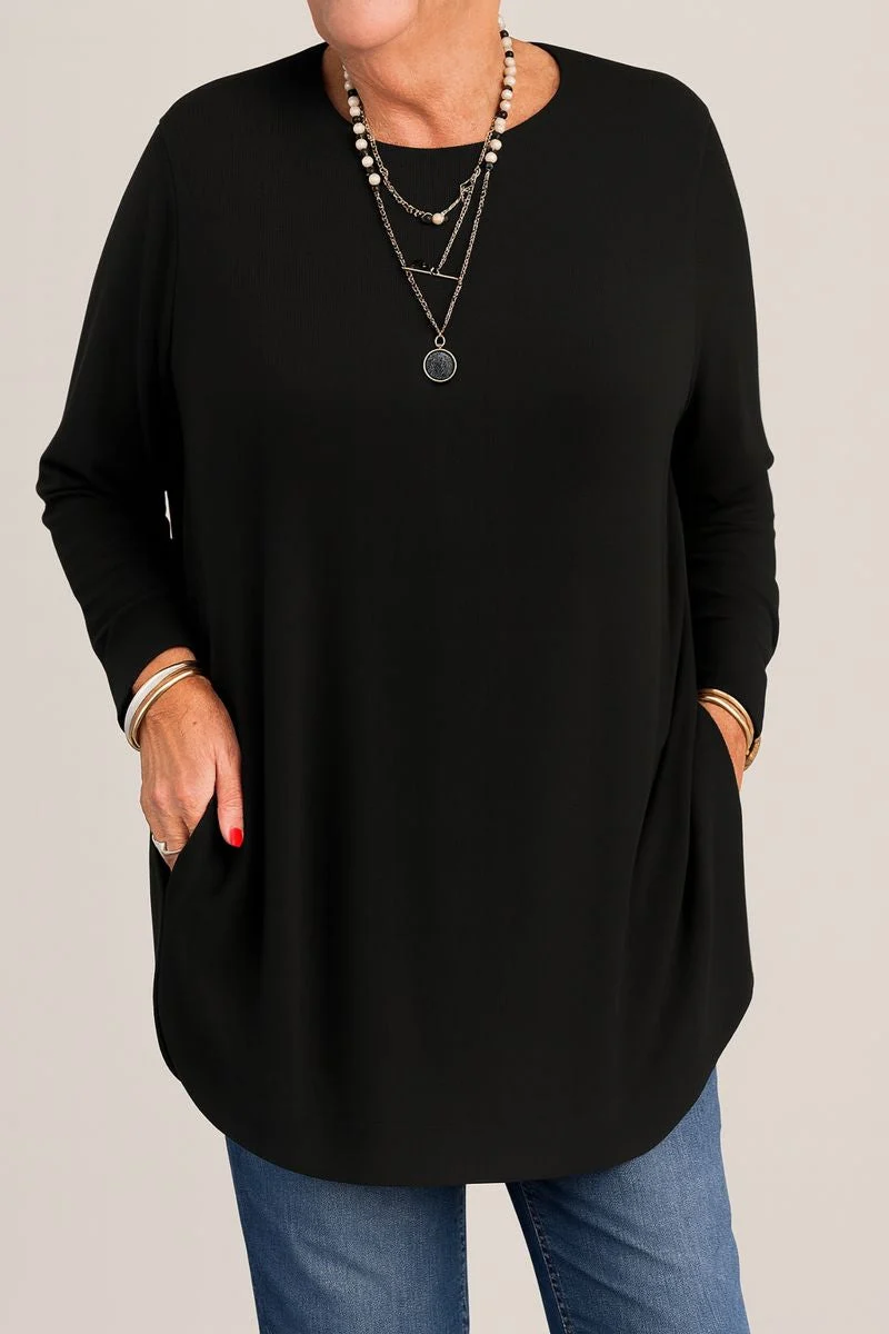 Langarmshirt Damen | Figurfreundlich & Alltagstauglich
