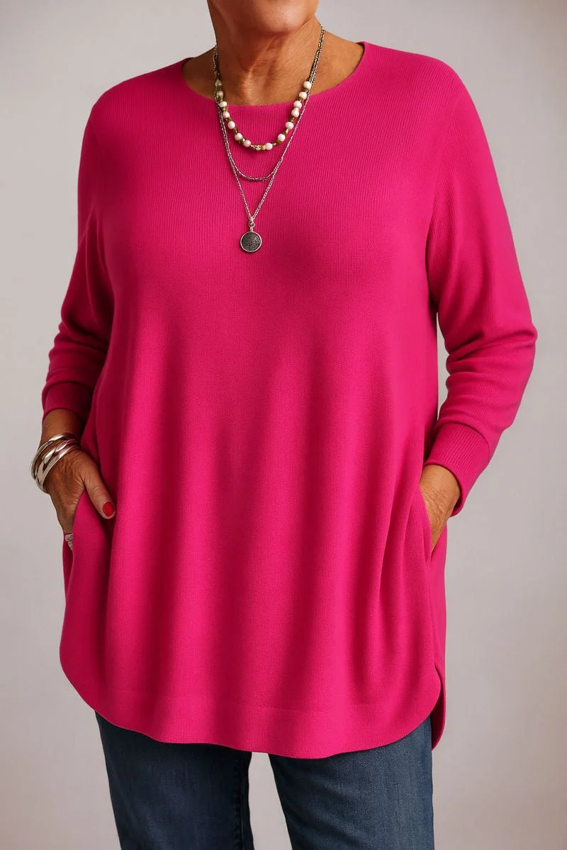 Langarmshirt Damen | Figurfreundlich & Alltagstauglich