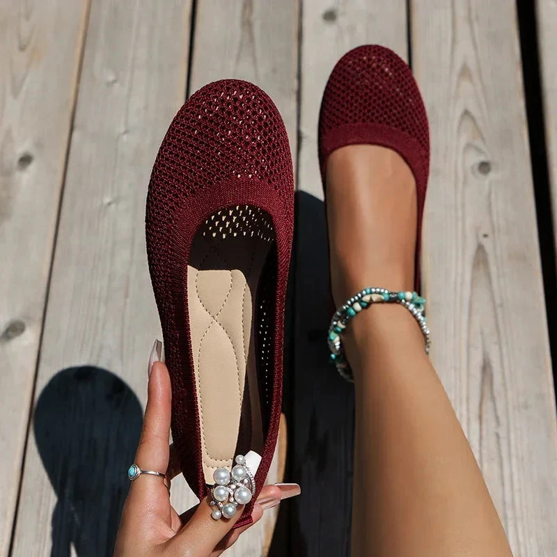 Ballerina Sandalen Damen | Atmungsaktiv & Bequem