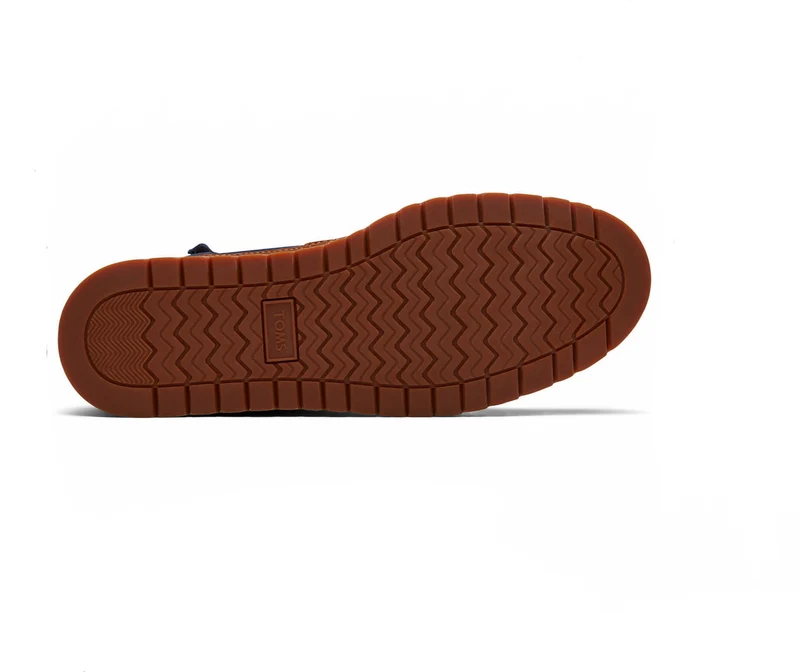 Toms Wasserabweisende Makenna-Wildlederstiefel für Damen – Marineblau/Nepal-Tweed