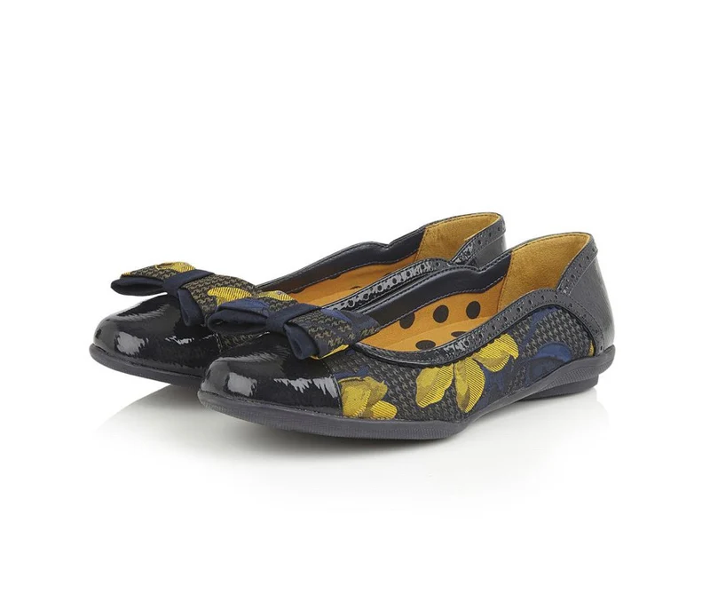 Ruby-Shoo-Amber-Navy-Senf-Ballerina-Pumps