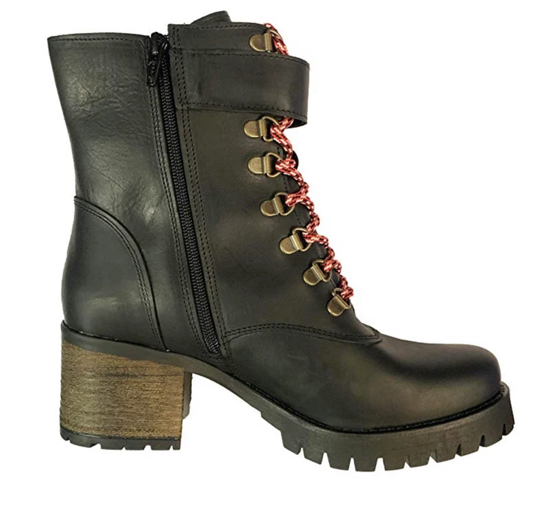 Oak & Hyde Damen Kensington Jungle Ankle Boot – Schwarz