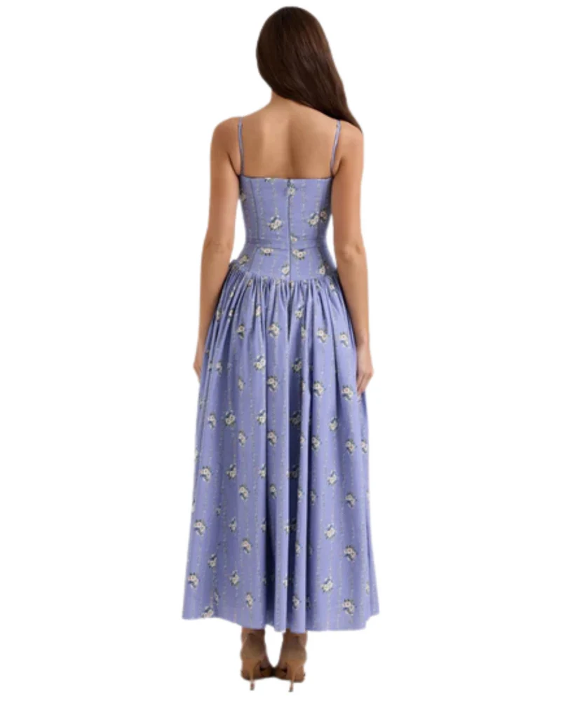 Carina | Vintage Kleid mit eleganter Schleifendetail