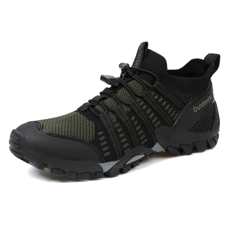 Wanderschuhe Damen | Elastisches Schnürsystem & Rutschfester Halt