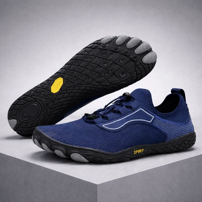 Barfußschuhe Wasserfest Herren | Schnellverschluss & Flexibler Grip