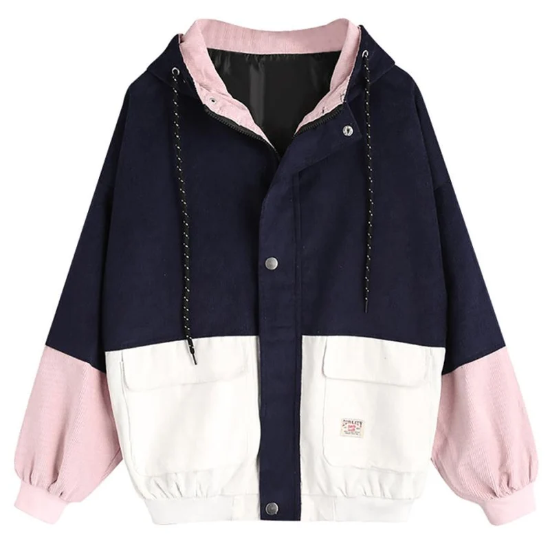 Übergangsjacke Damen | Kapuzenpullover Damen | Elastische Abschlüsse für bessere Wärmeisolation