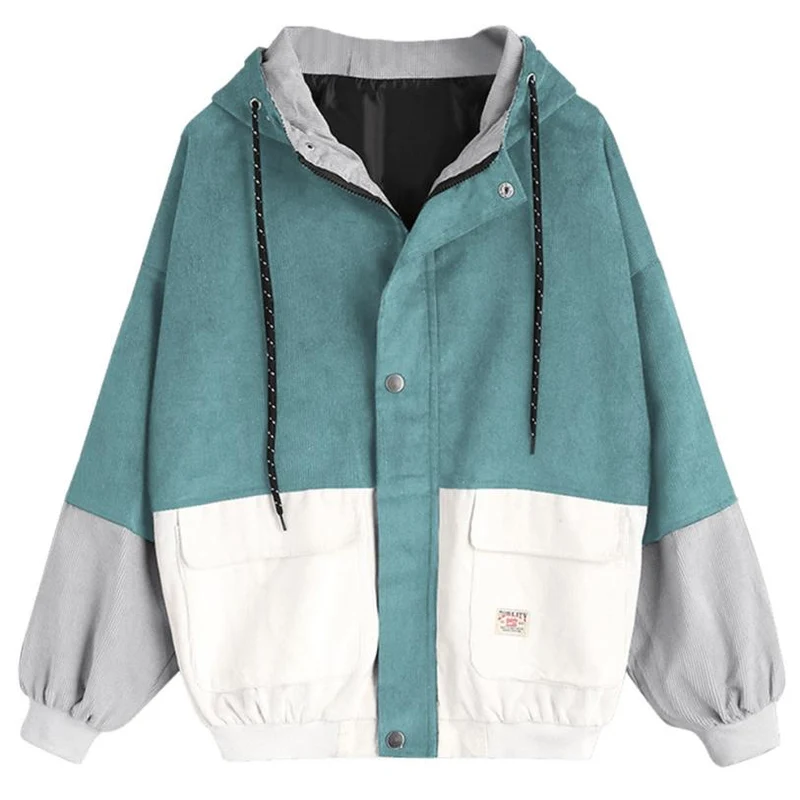 Übergangsjacke Damen | Kapuzenpullover Damen | Elastische Abschlüsse für bessere Wärmeisolation