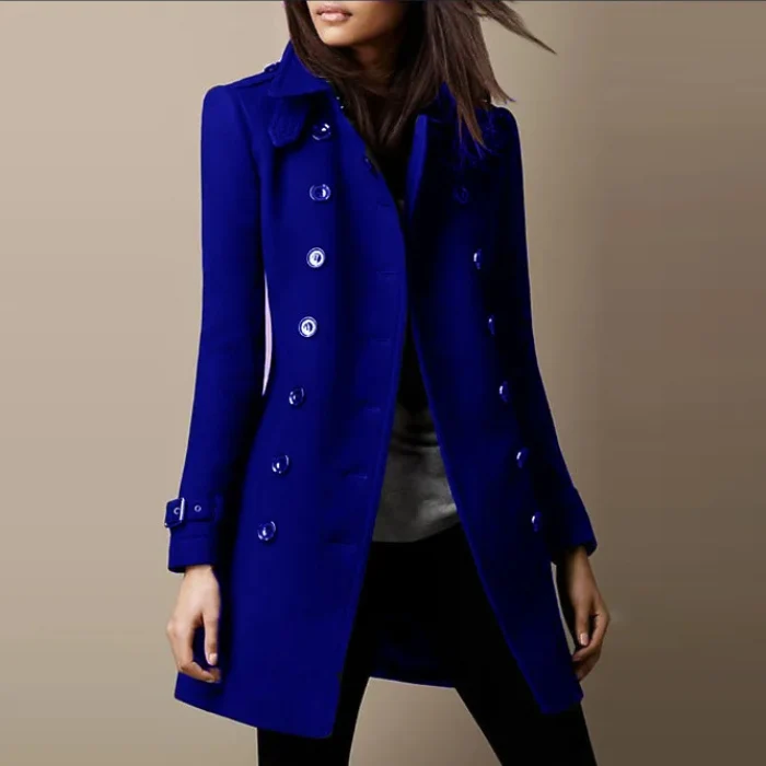 Übergangsjacke Damen | Winterjacke Damen | Doppelreiher für elegante Wärme