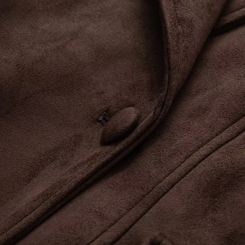 Übergangsjacke Damen | Kurzmantel Damen | Taillengürtel für elegante Silhouette