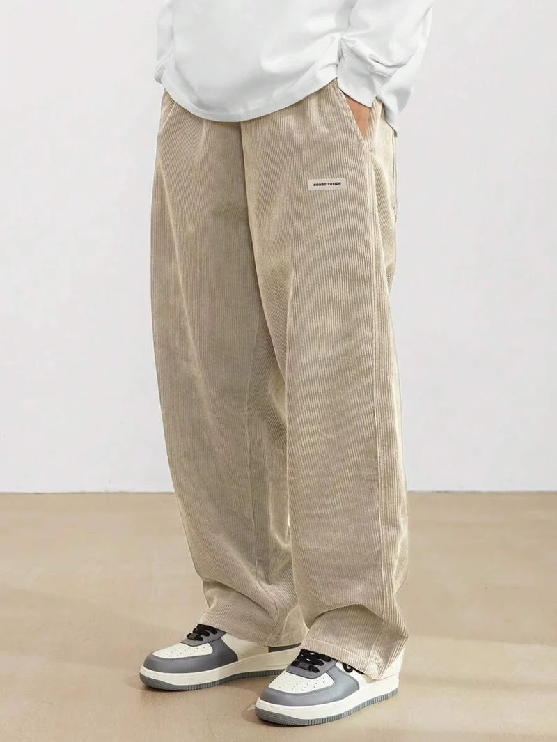 Baggy Hose Herren | Weite Hose Herren | Cleanes Design & Verstellbarer Bund