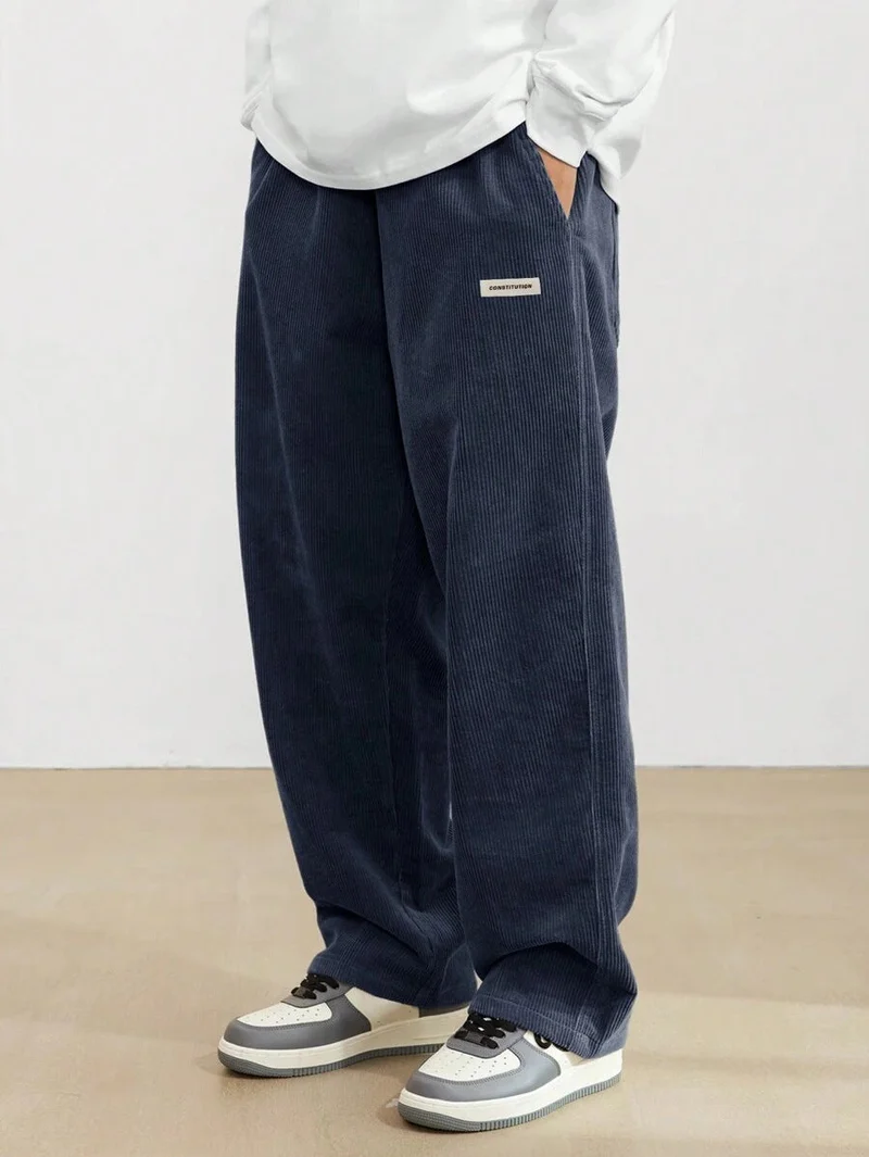 Baggy Hose Herren | Weite Hose Herren | Cleanes Design & Verstellbarer Bund