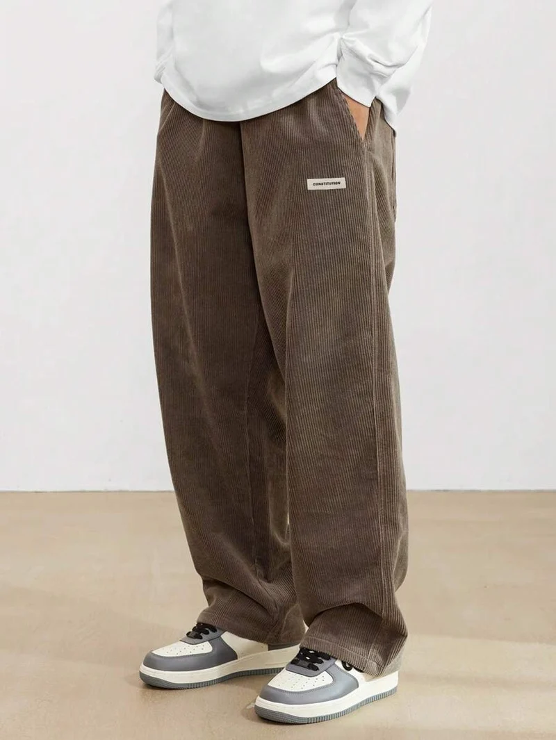 Baggy Hose Herren | Weite Hose Herren | Cleanes Design & Verstellbarer Bund