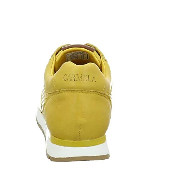 Carmela Ledersneaker für Damen – Senfgelb
