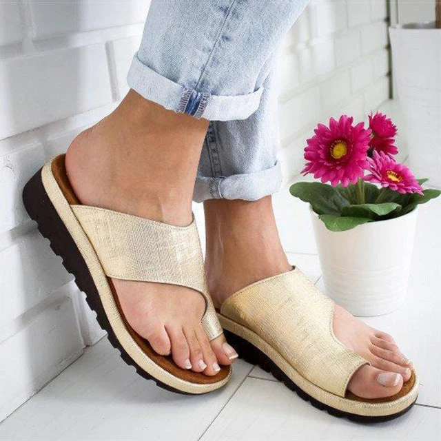 Orthopädische Riemchensandalen Damen | Keilabsatz & Komfort