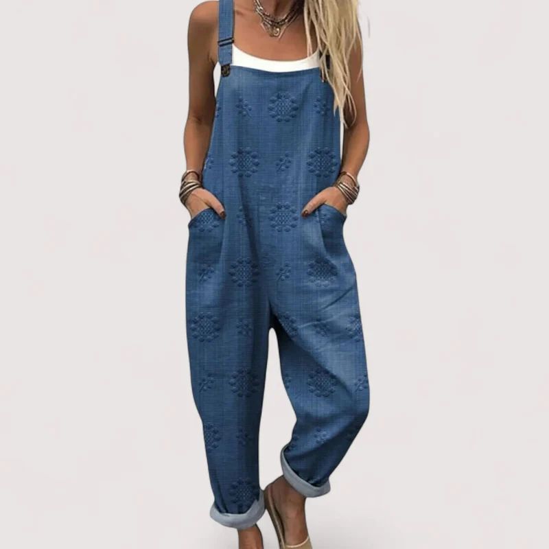 Jumpsuit Damen | Latzoverall & Florales Muster