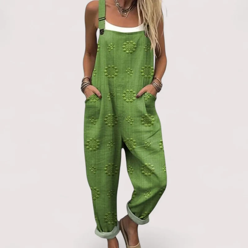 Jumpsuit Damen | Latzoverall & Florales Muster
