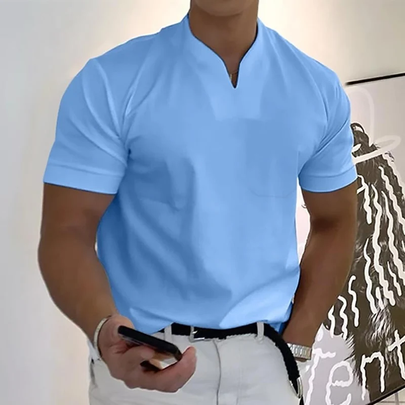 Freizeithemd Herren | Stehkragen & Eleganter Komfort