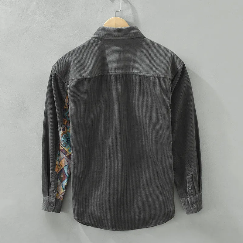 Langarmhemd Herren | Vintage Look & Robuste Verarbeitung