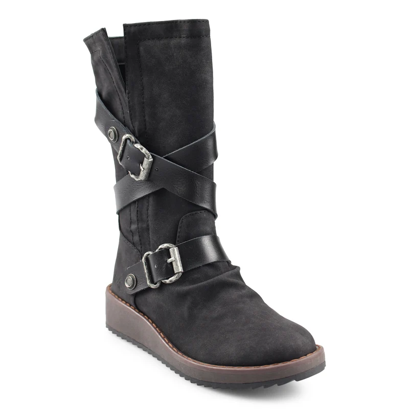 Blowfish Malibu Damen Civien Stiefel - Schwarz