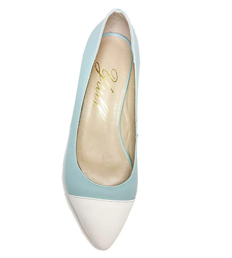 YULL – Pimlico – Mint – Leder-Designer-Flats