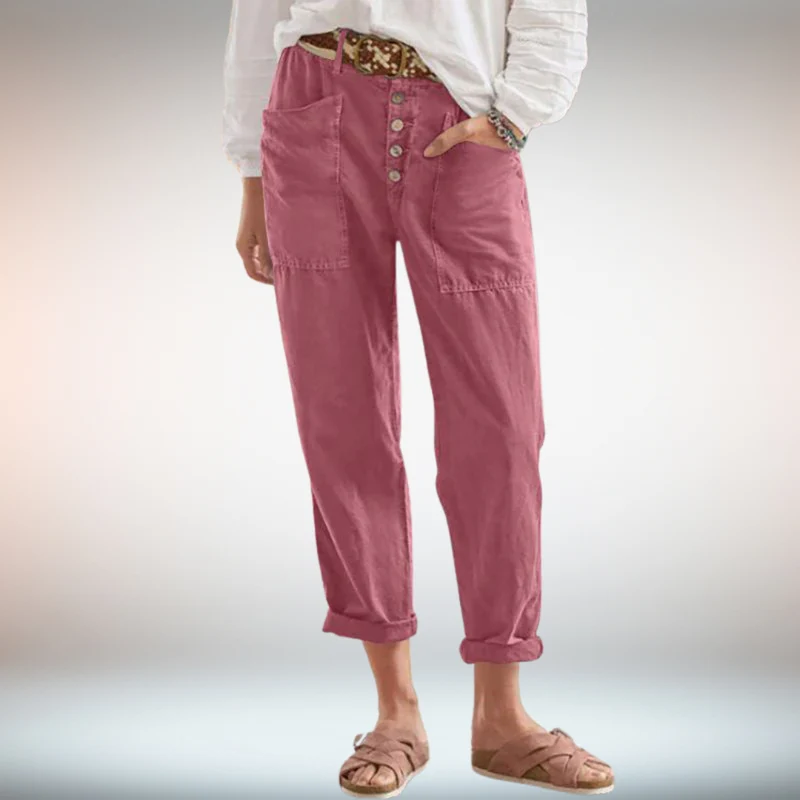 Amelia | Damenhose mit lockerem Schnitt für elegante Auftritte
