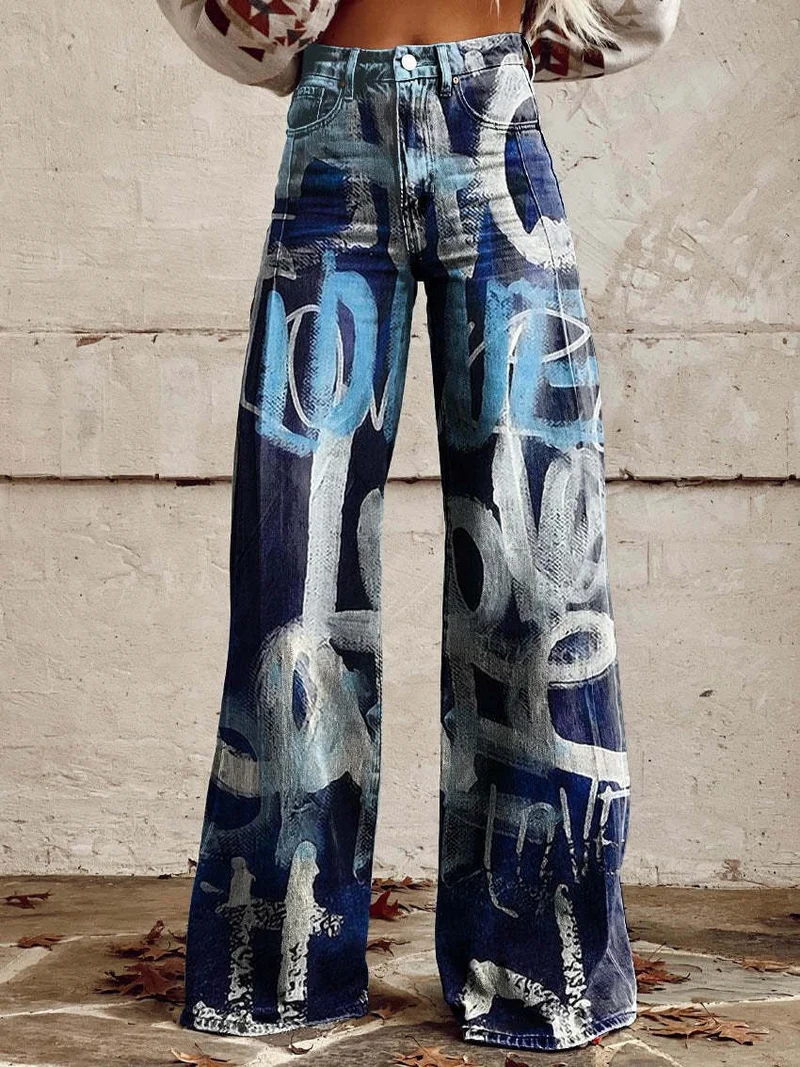 Julia | Bequeme Damenhose mit Streifen für Alltag und Freizeit