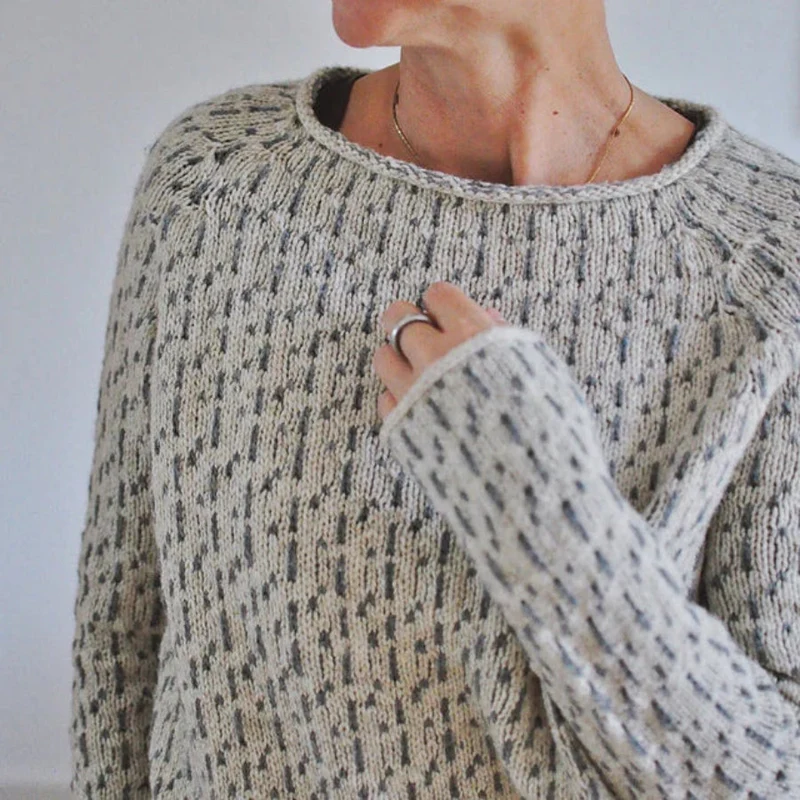 Doris | Damen Strickpullover mit Lockerer Passform
