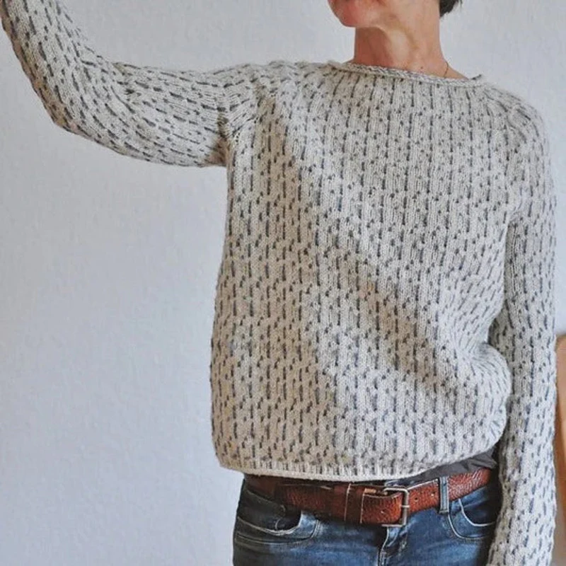 Doris | Damen Strickpullover mit Lockerer Passform