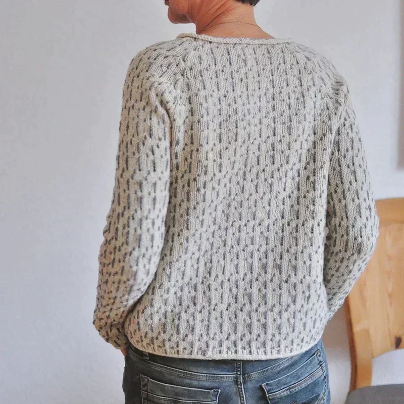 Doris | Damen Strickpullover mit Lockerer Passform