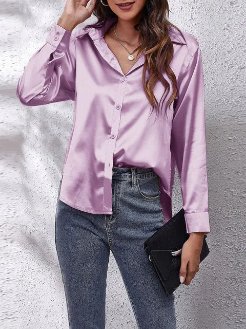Seidenhemd Damen | Fließender Look & Weicher Komfort