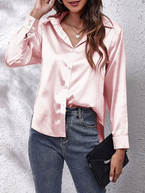 Seidenhemd Damen | Fließender Look & Weicher Komfort