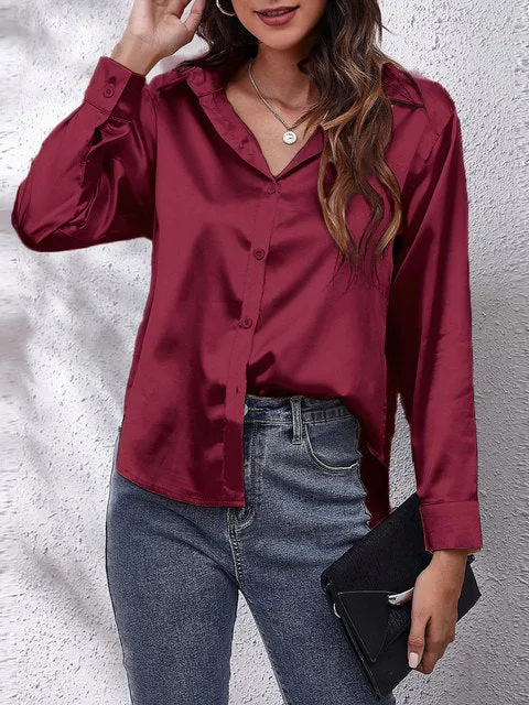 Seidenhemd Damen | Fließender Look & Weicher Komfort