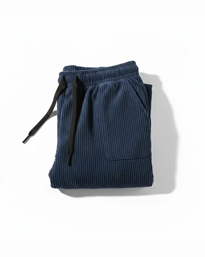 Theo | Oslo Cordhose Sweatpants für stilbewusste Herren