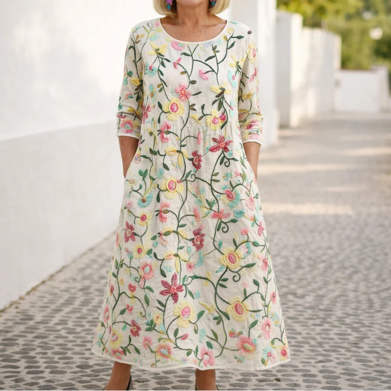 Daniela | Feminines Maxikleid für Damen