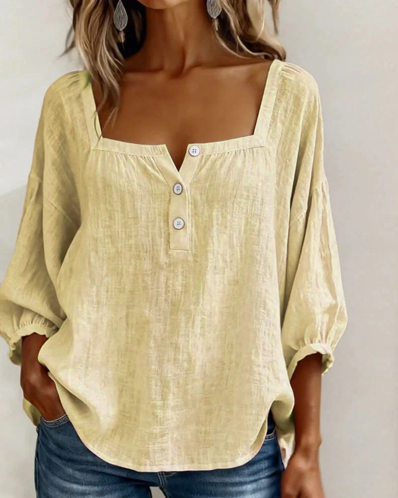 Karla | Stilvolle Damenbluse im Casual Look