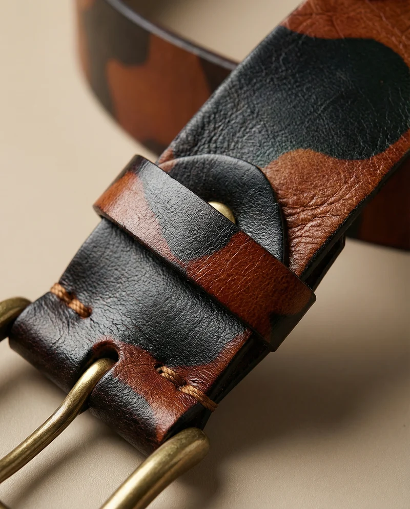 Anton | Eleganter Rindsleder Gürtel klassisch