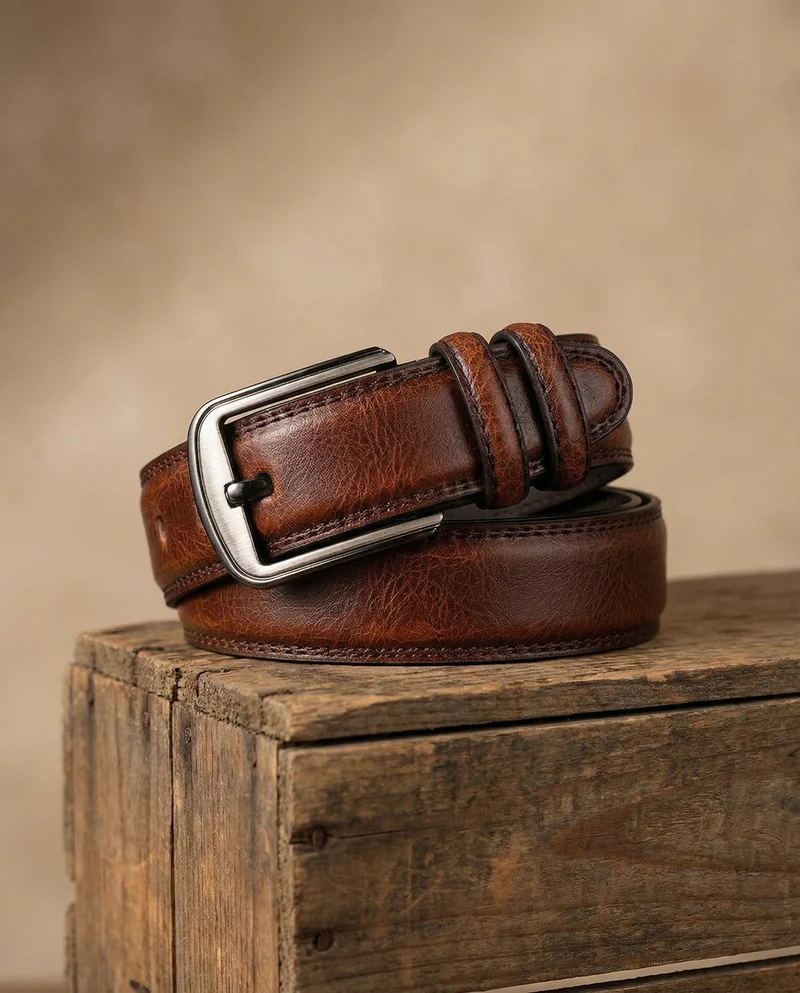 Bruno | Stilvoller Rindsleder Gürtel modern