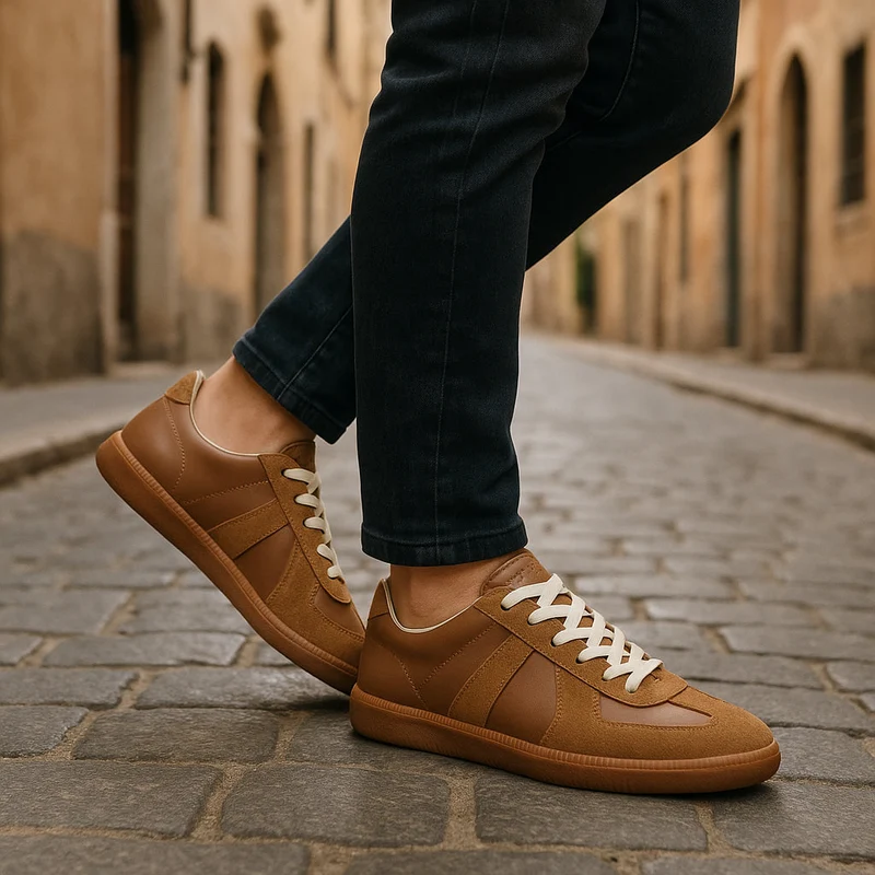 Lace-Up Sneakers Herren | Rutschfest & Komfortabler Halt