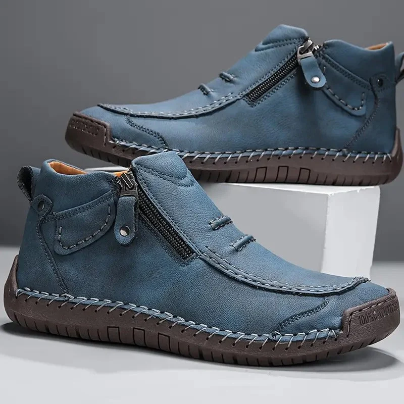 Herren Stiefeletten | Reißverschluss & Rutschfester Halt
