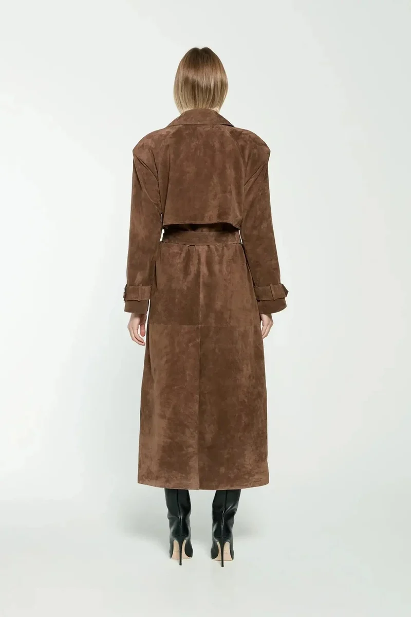 Trenchcoat Damen | Taillierender Gürtel & Zeitlos Elegant
