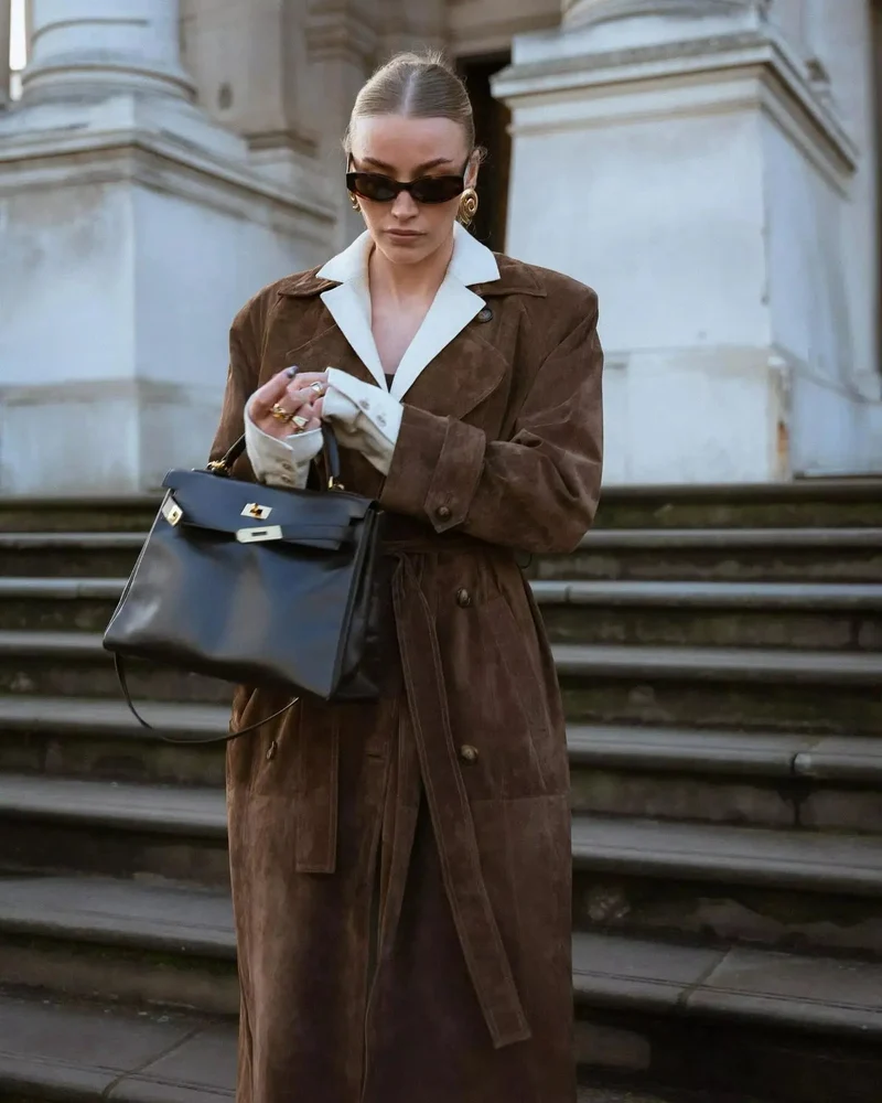 Trenchcoat Damen | Taillierender Gürtel & Zeitlos Elegant