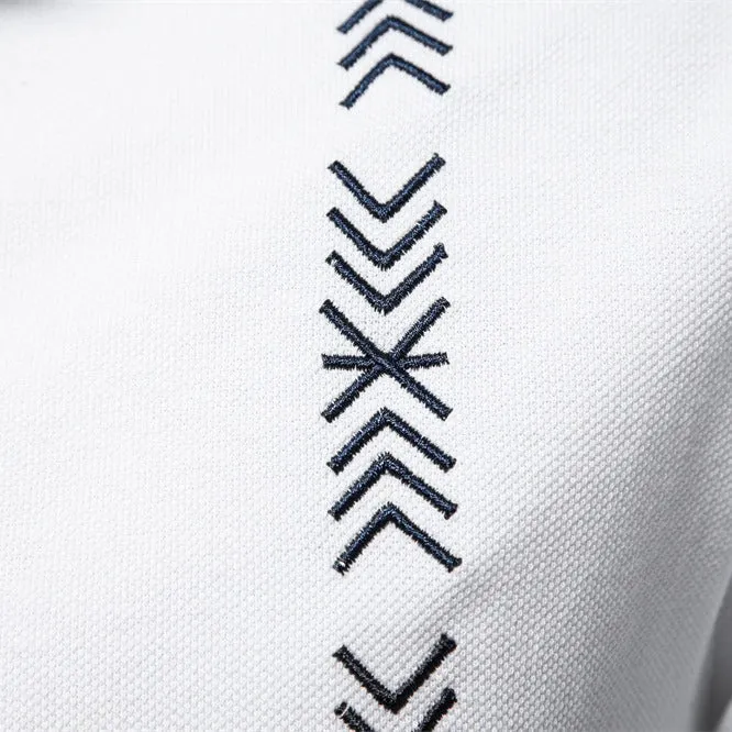 Poloshirt Herren | Slim Fit & Geometrisches Design