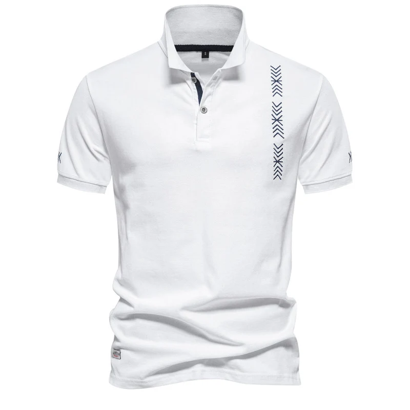 Poloshirt Herren | Slim Fit & Geometrisches Design