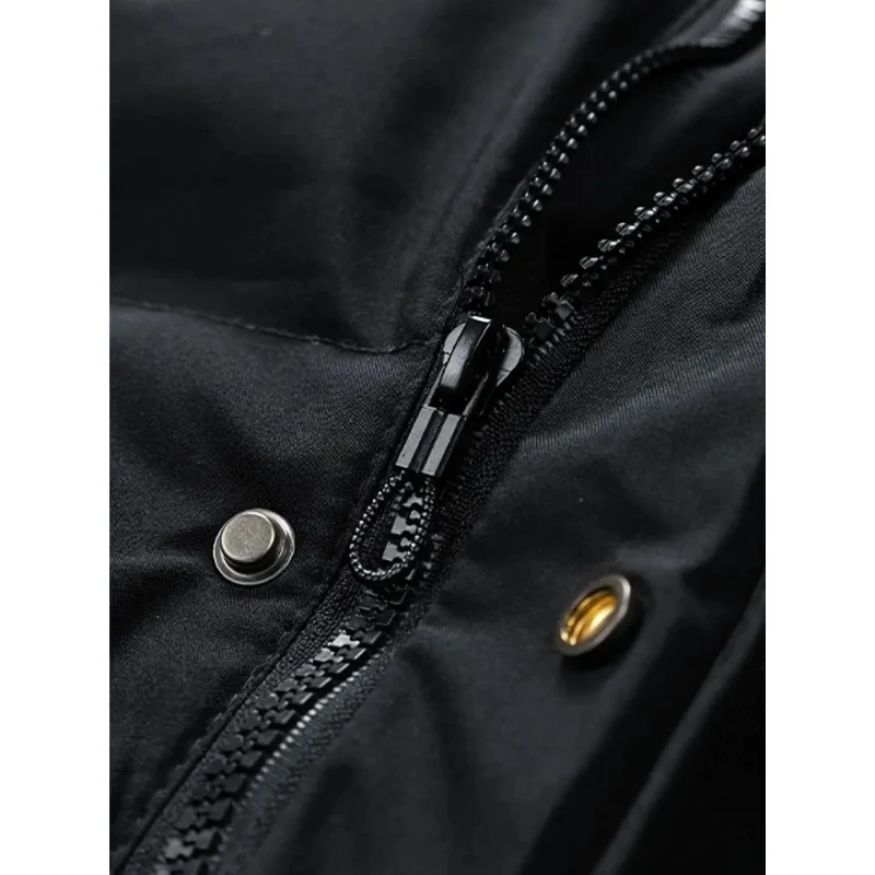 Herrenparka | Lange Winterjacke Herren | Kapuze & Wärmende Isolation