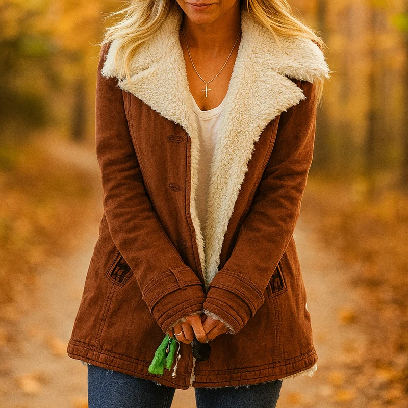 Übergangsjacke Damen | Winterjacke Damen Warm | Thermo-Komfort für kalte Tage